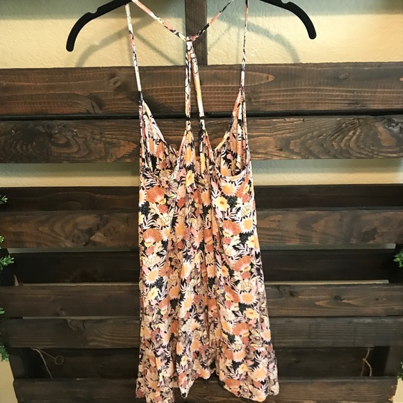 Volcom Simple Things Dress w/ Floral Print NWT!!! - Picture 5 of 6